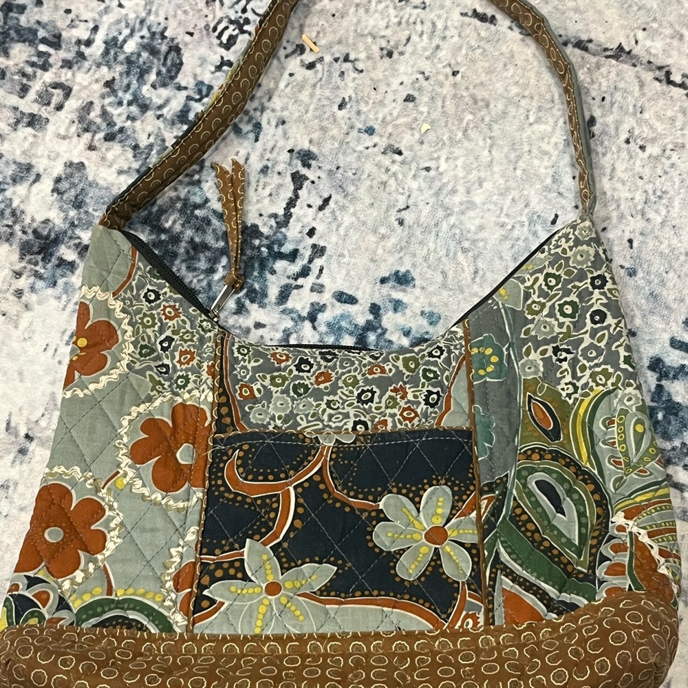 Patchwork Floral Shoulder Bag by Lily Waters Expression